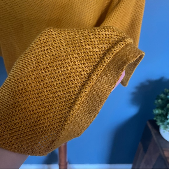 We are Amma Honey Cocoon Nursing Cover knit lightweight yellow one size - Picture 6 of 16